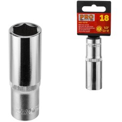 Deep Socket 1/2" Drive 16 mm 6-Point PRO STARTUL (PRO-52116)