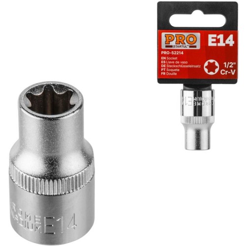 Socket "Star" (Torx) 1/2" Drive E12 PRO STARTUL (PRO-52212)