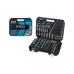 Tool Set 1/4", 3/8", 1/2" Hexagon 219 pcs PRO STARTUL Le Mans (PRO-219L)