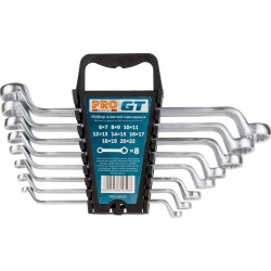 Double-Ended Box Wrench Set 6-22 mm 8 pcs. PRO STARTUL GT PRO-83008