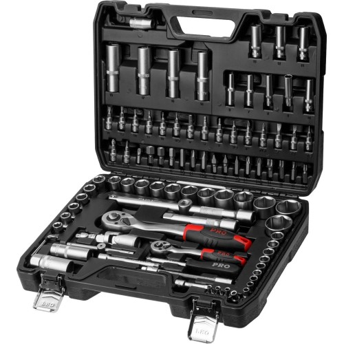 Professional Tool Set 94 pcs. 1/4" & 1/2" Drive PRO STARTUL Stuttgart PRO-094S