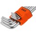 Long Arm Torx Key Set T10H-T50H 9 pcs. PRO STARTUL PRO-87109