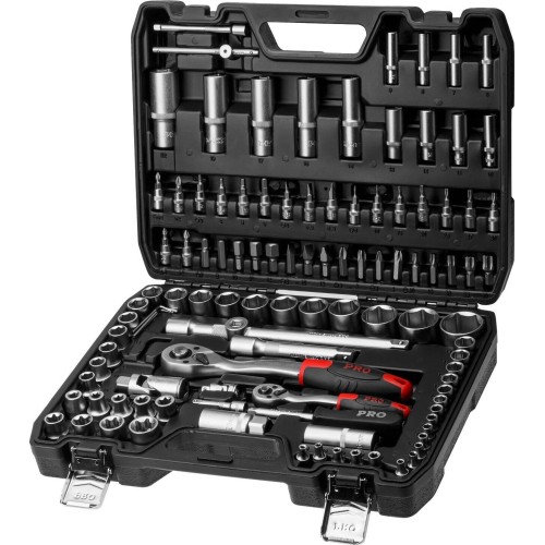 Mechanics Tool Set 108 pcs. 1/4" & 1/2" Drive PRO STARTUL Stuttgart PRO-108S Mechanics Tool Set 108 pcs. 1/4" & 1/2" Drive PRO STARTUL Stuttgart PRO-108S