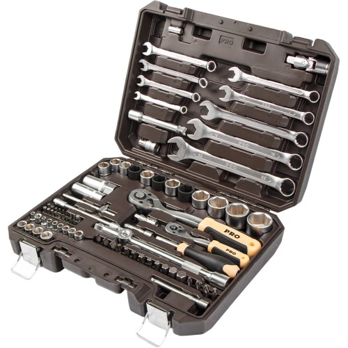 Tool Set 1/4", 1/2" Hexagon PRO STARTUL Dakar 82 pcs (PRO-082DK)