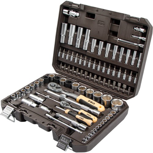 Professional Dual-Drive Tool Set 94 pcs. 1/4" & 1/2" PRO STARTUL Dakar PRO-094DK Professional Dual-Drive Tool Set 94 pcs. 1/4" & 1/2" PRO STARTUL Dakar PRO-094DK