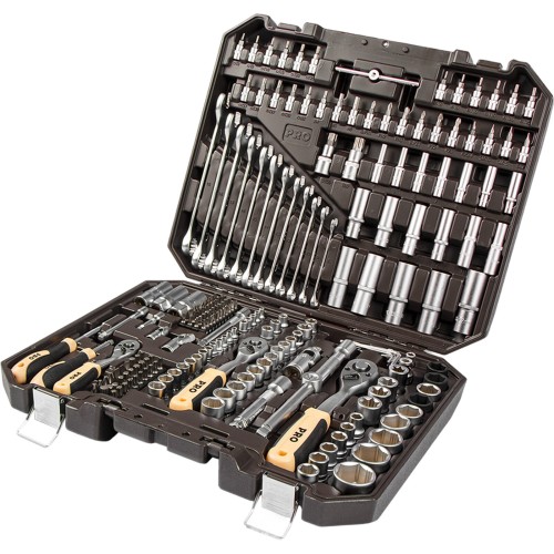 Ultimate Master Professional Tool Set 219 pcs. 1/4", 3/8" & 1/2" Drive PRO STARTUL Dakar PRO-219DK