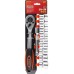 Socket Set 1/2" Drive 10-24 mm 12 pcs. PRO STARTUL PRO-41412