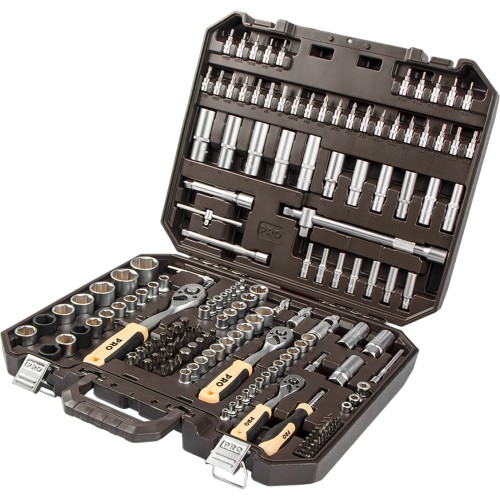 Master Mechanics Tool Set 117 pcs. 1/4", 3/8" & 1/2" Drive PRO STARTUL Dakar PRO-171DK Master Mechanics Tool Set 117 pcs. 1/4", 3/8" & 1/2" Drive PRO STARTUL Dakar PRO-171DK