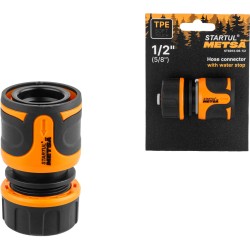 Quick-Connect Hose Coupling 1/2"(5/8") STARTUL Metsa ST6013-06-1/2