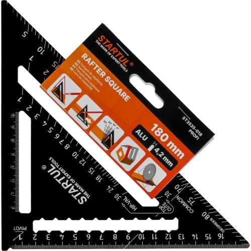 Swanson Speed Square STARTUL Profi ST3535-018 180 mm