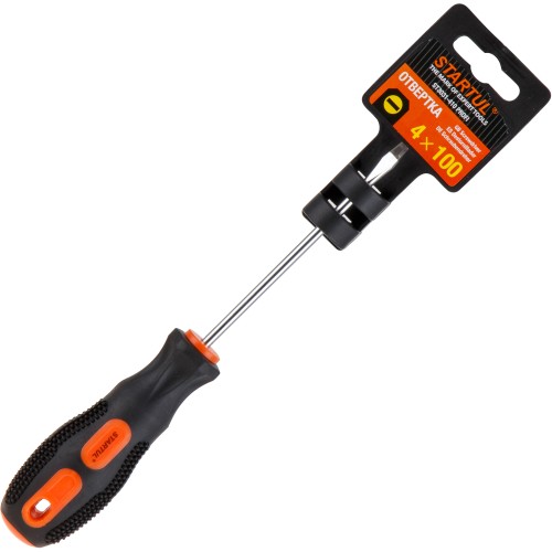 Slotted Screwdriver SL4 x 100 mm STARTUL Profi ST3031-410 Slotted Screwdriver SL4 x 100 mm STARTUL Profi ST3031-410