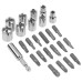 Reversible Ratchet Screwdriver Set with Sockets 28 pcs. STARTUL Profi ST3095-28