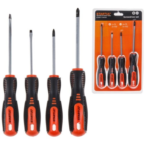 Screwdriver Set 4 pcs. STARTUL Master ST3093-4