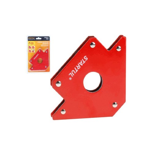 Heavy-Duty Magnetic Welding Angle Clamp 23 kg STARTUL Profi ST8500-23
