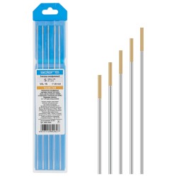 Tungsten Electrode for TIG Welding 1.6 mm SOLARIS WL-15 Gold 5 pcs (WM-4522)